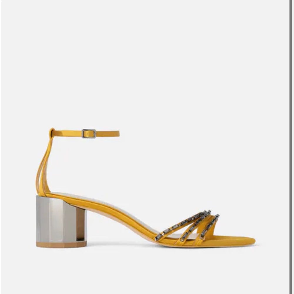 ZARA Beaded Shoes